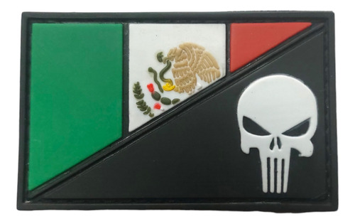 Insignia Parche De Pvc Bandera Punisher