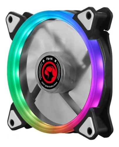 Enfriador Rgb Scorpion, 12 x 12 cm, 2,5 cm, Marvo Fn-14