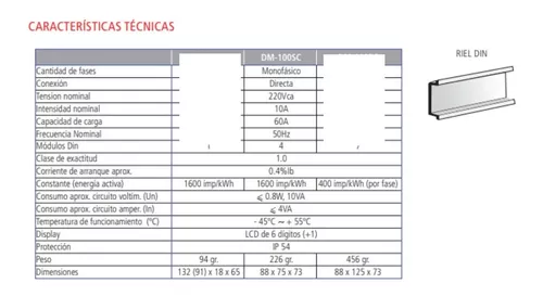 Medidor De Luz Monofasico Tbcin