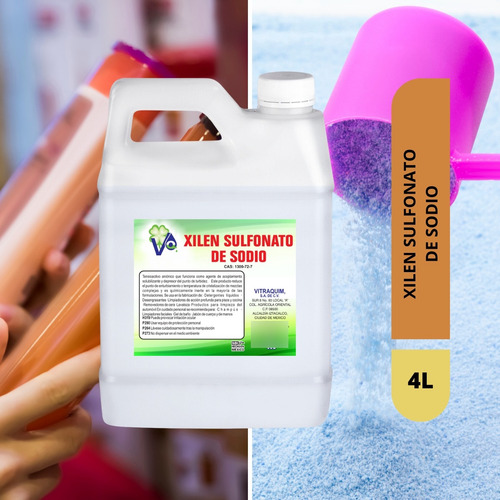Xilen Sulfonato De Sodio 4litros Vitraquim Materia