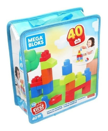 Brinquedo Blocos De Montar Mega Bloks Vamos Construir Fkl01