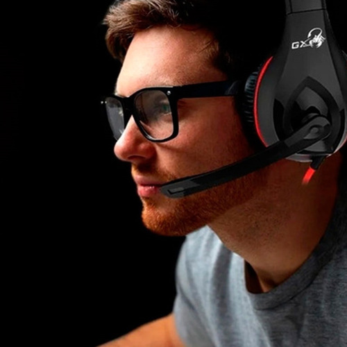 Imagen 4 de 6 de Auriculares Genius Lychas Hs-g560 Gaming Con Microfono Negro
