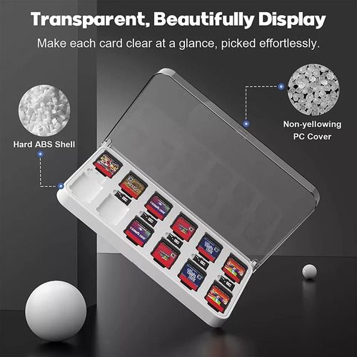 Carcasa - Case Porta Cartuchos Para Nintendo Switch Oled