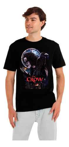 Playera El Cuervo The Crow Diseño 22 Terror Pelicula Beloma