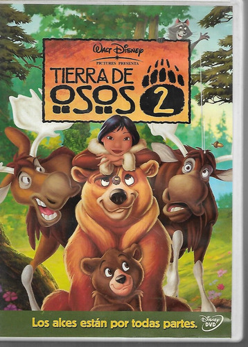 Tierra De Osos 2 La Pelicula Animada Walt Disney Dvd | MercadoLibre