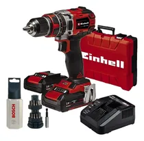 Comprar Taladro Atornillador Percutor Einhell Inalambrico +kit Bosch