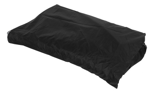 Funda Protectora De Sofá Negra En Forma De U Para Exteriores