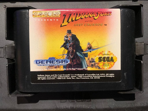 Instruments Of Chaos Starring Young Indiana Jones Genesis (Usado)