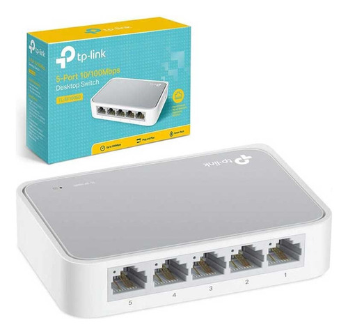 Tp-link Tl-sf1005d Switch 5 Puertos 10/100mbps