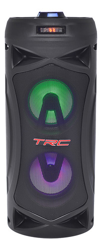 Caixa De Som Portátil Trc 5507 Led C Bluetooth E Usb 70w Rms