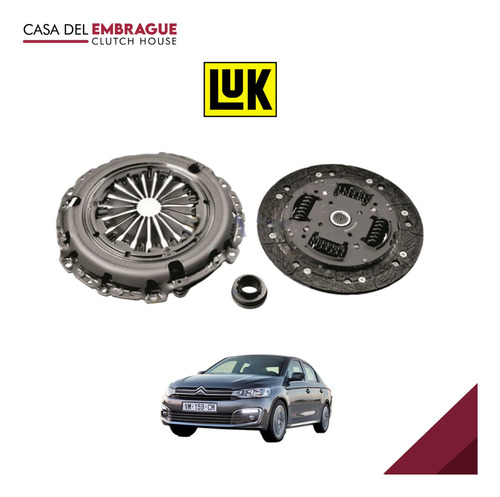 Kit Embrague Citroen C-elysee 1.6 Del 2012 En Adelante
