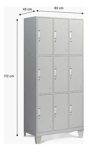 Locker Metálico L3a3 Form