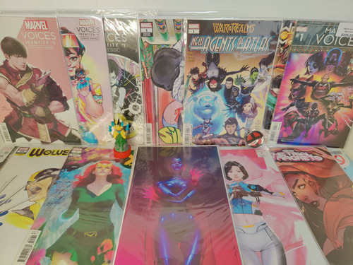 Lote Cómics 22 Xmen Wolverine Marvel Voices Scarlet Witch X