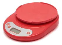 Comprar Balanza De Cocina 1gr A 5kg Digital Gramera Rojo