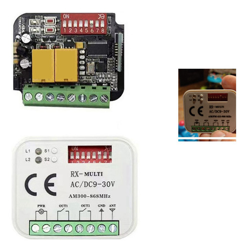 2 Controladores De 2 Canales Con Receptor De Control Remoto