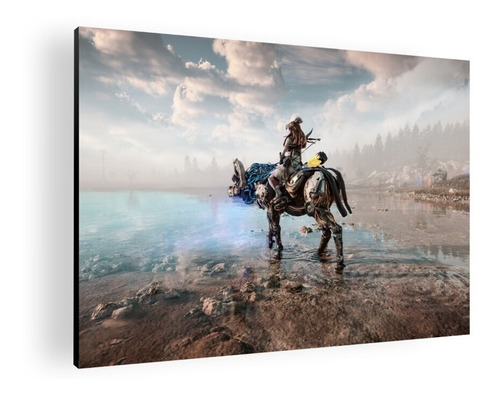 Cuadros Modernos Poster Murales Horizon Zero Dawn 42x30 Mdf