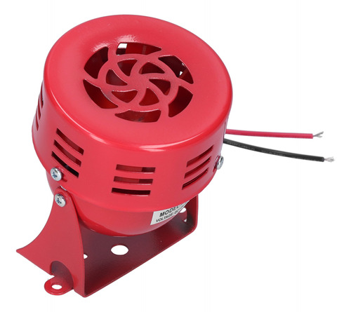 Alarma De Motor Berm, Sirena Eléctrica, Mini, Roja, De Acero