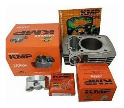 Kit 190cc Pistão Kmp Cg Titan Fan Bros 150 Rm