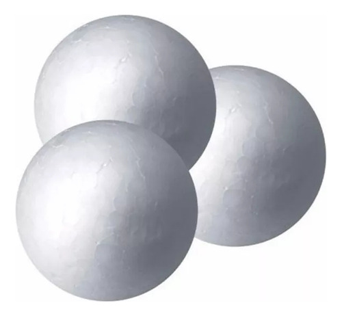 Esfera De Plumavit 10 Cm. / Pack 5 Un.