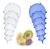 Comprar Tapa Para Recipientes Elásticas 6 Piezas