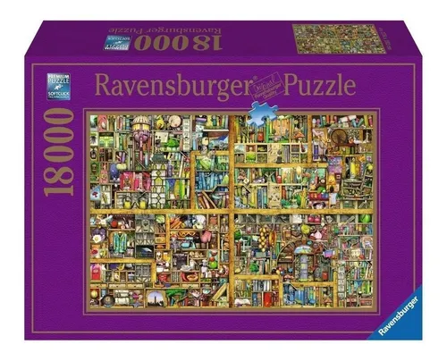 17825 Biblioteca Ravensburger Rompecabezas 18000 Piezas Cuotas
