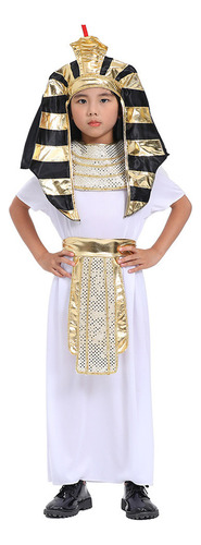 T Traje Cosplay De Halloween Niño De Antiguo Egipto Rey Faraón