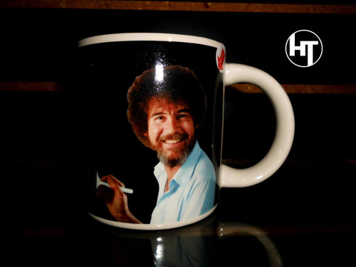 Imagen 2 de 10 de Bob Ross, Self Painting Mug, Taza, Original Oficial, Nueva