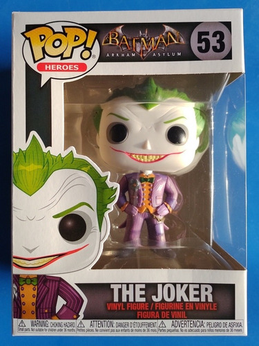 Imagen 3 de 3 de Funko Pop Batman Arkham Asylum * Joker Guason
