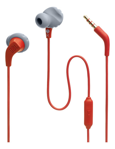 Jbl Endurance Run 2 Wired Red P3 Con Cable
