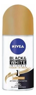 Nivea Deo Rollon B & W Gold X 50 Ml Pack X 3