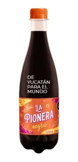 24 Refrescos Sabor Sidra Negra La Pionera Sidra Pino Cristal