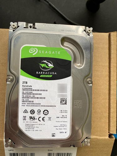 Disco Duro Interno Seagate Barracuda St2000dm006 2tb