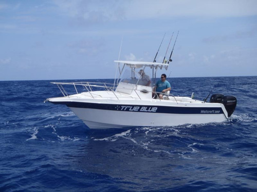 Wellcraft 275 Sd Com Extensão No Patamar P/ 2 Motores