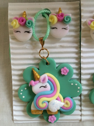 Collares De Unicornio En Masa Flexible 