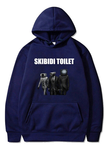 Sudadera Con Capucha Skibidi New Game Fashion De Manga Larga