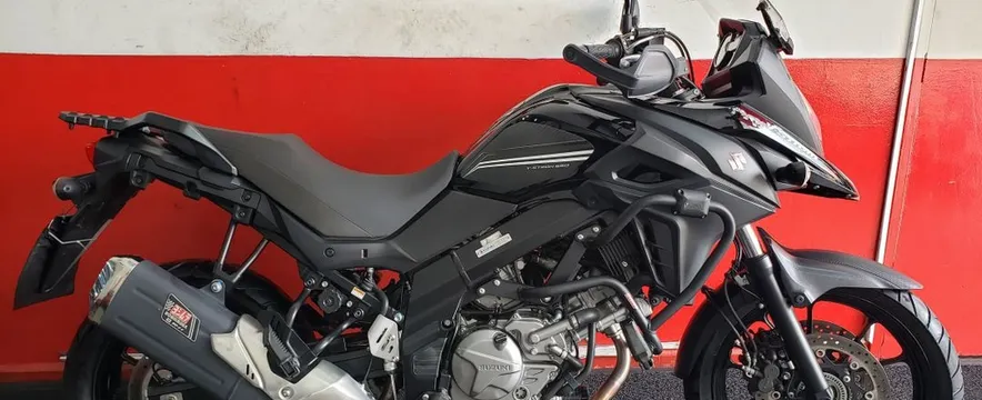 Suzuki Vstrom 650 V Strom 650 V-strom 650 Abs 2022 Preta