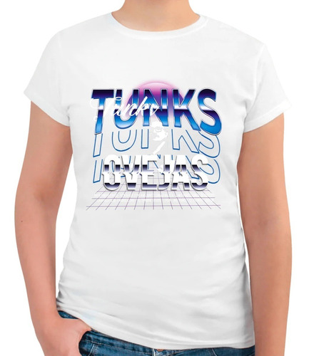 Playera Mujer Alkapone Miami Tunks Streamerch