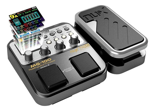 Mg-100 Profesional Multi-efectos Pedal Procesador