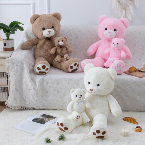 Peluche Zgxiong Con Forma De Oso De Peluche, 90 Cm, Color Ma