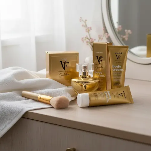 Kit Vf Golden Wepink Perfume + Hidratante | MercadoLivre