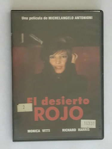 Dvd El Desierto Rojo Richard Harris Monica Vitti Antonioni