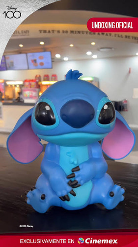 Palomera Stitch Cinemex Celebrando Los 100 Años De Disney