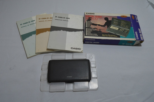 Agenda Digital Diary Casio Sf-4600 Completa Caja Y Manuales