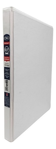 Carpeta De Vinil Acco Wilson Jones Blanco 0.5 Argolla O Pan