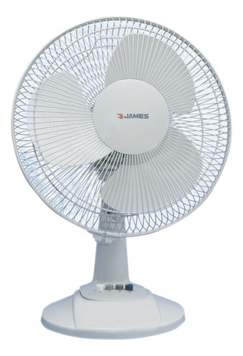 Ventilador De Mesa James 3 Velocidades Oscilante 40w Vmj 12a