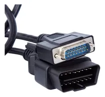 Comprar Obd2 16-pin Macho Db15 Macho Cable De Extensión De Interfaz