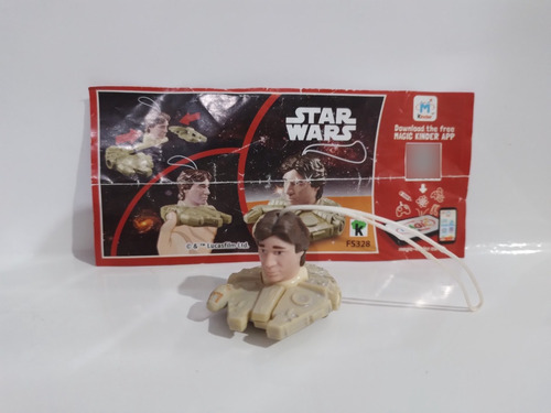 Kinder Star Wars Han Solo Con Cartina Original