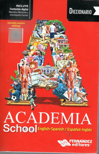 Libro Academia School English-spanish/español- Ingles