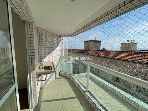Imagem 8 de 16 de Apartamento De 2 Dormitórios, Sendo 1 Suíte Na Aviação, Em Praia Grande - Ap2593