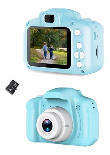 Acuvar Full 1080p Kids Selfie Hd Compact Digital Foto Video